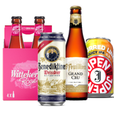 Wittekerke, Boon, Brugse Zot, Jopen, Straffe Hendrik, Benediktiner, Seefs, St. Feuillien of Bitburger*